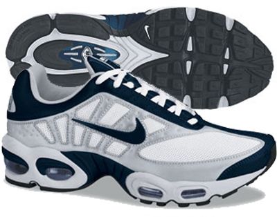 Nike Men's Air Max Tailwind White/Navy Running Shoe