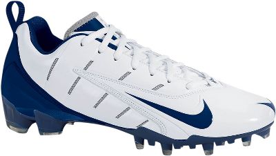 Nike Men's Speed TD Football Cleat in White/Navy