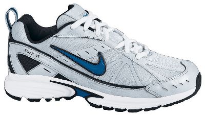 Nike Men's Dart VI Silver/Blue Running Shoes