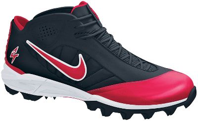 Nike Youth LT Shark Molded Football Cleats Scarlet