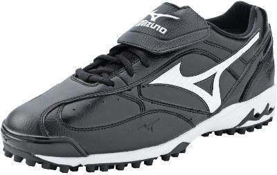 Baseball Mizuno Wave Trainer BlackWhite Low Baseball Shoes