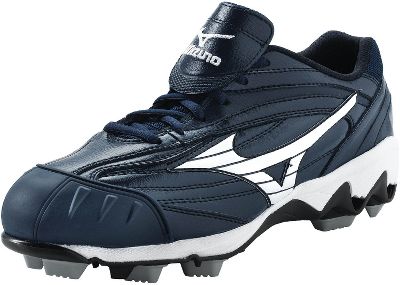 Mizuno Jennie Finch Women's Low Navy Softball Cleat