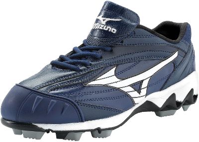 Mizuno Women's Jennie Finch Low Blue Softball Cleat
