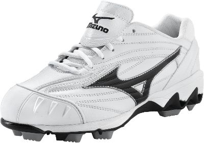 Mizuno Women's Jennie Finch Low White Softball Cleat