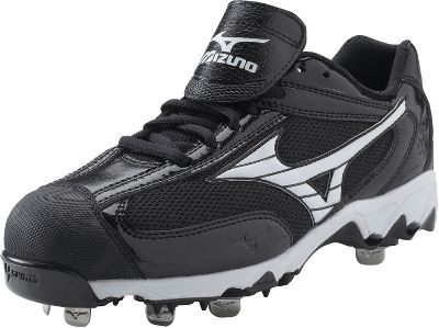 Mizuno Women's Swift Metal Black Softball Cleats