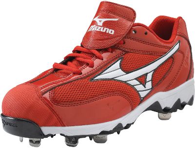 Mizuno Women's Swift Metal Scarlet Softball Cleats