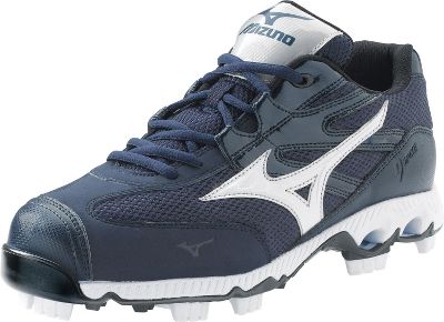 Mizuno Women's Finch G4 Nav/Wht Low Molded Cleats