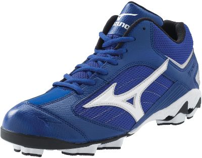 Mizuno Franchise G5 Roy/Wht Mid Molded Cleats