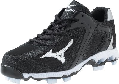 Mizuno Blaze Elite G2 Black/White Low Molded Cleats