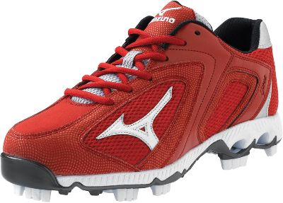 Mizuno Blaze Elite G2 Red/White Low Molded Cleats