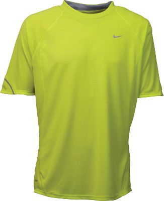 Nike Essential Electrolime Short Sleeve Training Shirt