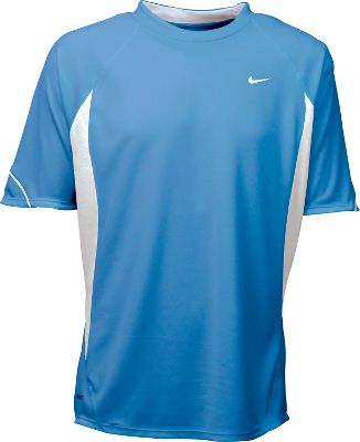 Nike Essential Blue/Wht Short Sleeve Training Shirt