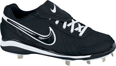 Nike Air Men`s Zoom Coop V Black/Black Metal Baseball Cleats
