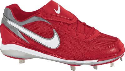 Nike Air Men's Zoom Coop V Red Metal Baseball Cleat