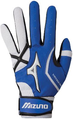 Mizuno Adult Vintage Pro G3 Roy/Wht Batting Glove