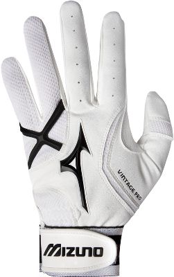 Mizuno Adult Vintage Pro G3 White Batting Glove