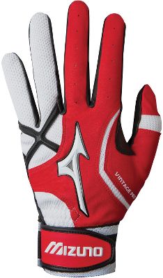 Mizuno Youth Vintage Pro G3 Red/Wht Batting Glove