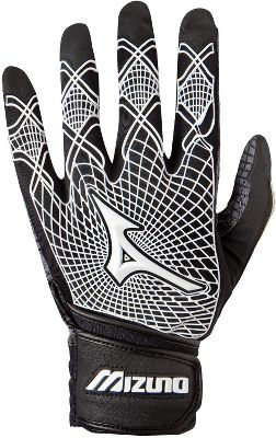Mizuno Adult Techfire G3 Black/White Batting Gloves