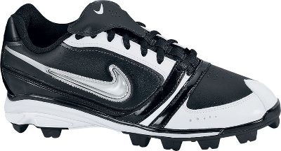 Nike Women's Diamond FP Black Molded Softball Cleats