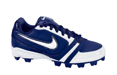 Nike Women's Diamond FP Blue Molded Softball Cleats