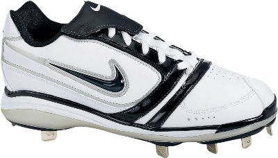 Nike Women's Air Diamond Metal White Softball Cleat