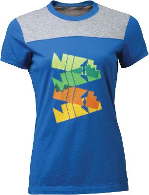 Nike Women's Premier Heritage Blue/Gry Knit T-Shirt
