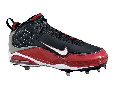 Nike Air Max Men's MVP Mid Metal Blk/Red Baseball Cleats