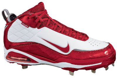 Nike Air Max Men's MVP Red/Blk Mid Metal Baseball Cleat 