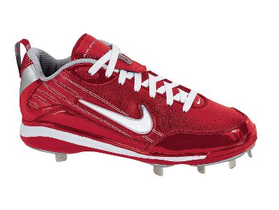 Nike Air Show Elite MVP Red Metal Baseball Cleat