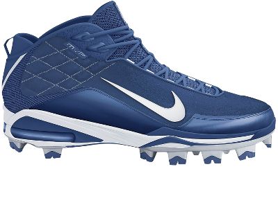 Nike Air Max Men's MVP Mid Molded Blue Baseball Cleats