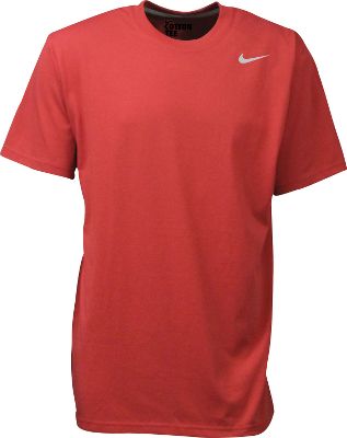 Nike Men's Dri-Fit Short Sleeve Red T-Shirt