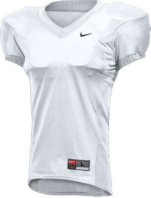 Nike Youth Stock Destroyer White Football Jersey
