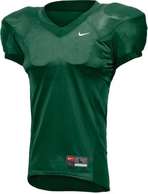 Nike Youth Stock Destroyer Dark Green Football Jersey