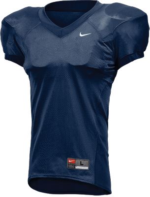 Nike Youth Stock Destroyer Navy Football Jersey