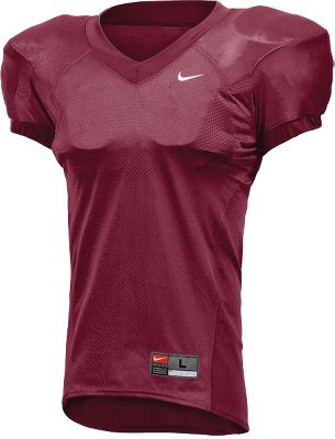 Nike Youth Stock Destroyer Cardinal Football Jersey