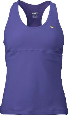 Nike Women's Violet Dedication Longer Airborn Bra