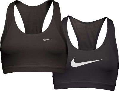 Nike Women's Black Reversible Airborn Sports Bra