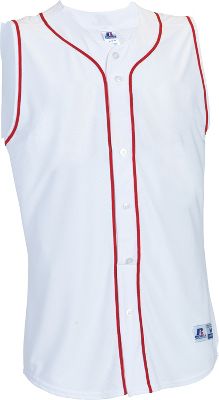 Russell Athletic Men's Faux Placket Sleeveless Baseball Jersey | eBay