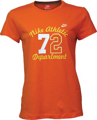 Nike Women's Orange Athletics Dept. T-Shirt
