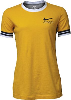 Nike Women's Yellow Heritage T-Shirt