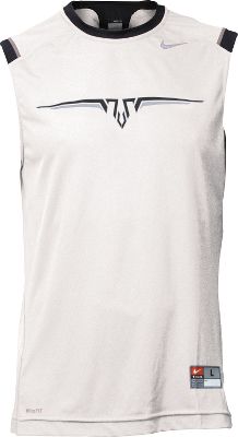 Nike Adult 7V7 White Sleeveless Game Jersey