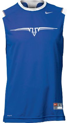 Nike Adult 7V7 Royal Sleeveless Game Jersey