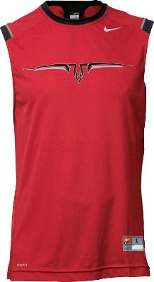Nike Adult 7V7 Red Sleeveless Game Jersey