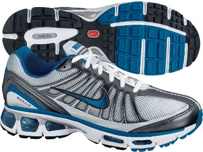 Nike Men's Air Max Tailwind Grey/White Running Shoes