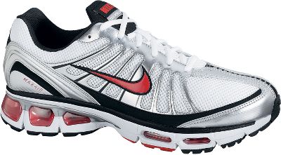 Nike Men's Air Max Tailwind Wht/Red Running Shoes