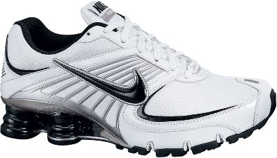 Nike Women's Shox Turbo +8 Wht/Blk Running Shoes