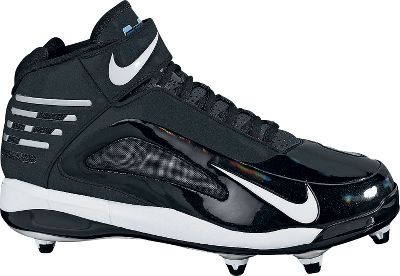 Nike Air LT 2.1 Mid Detach Blk/Wht Football Cleat