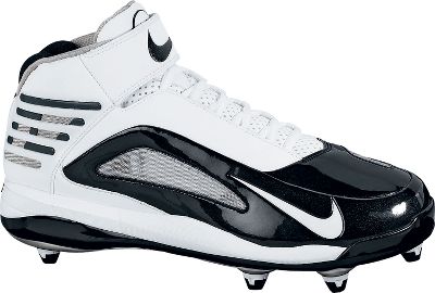 Nike Air LT 2.1 Mid Detach Wht/Blk Football Cleat