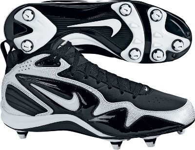 Nike Zoom Woodshed Mid Detach Blk/Wht Football Cleat