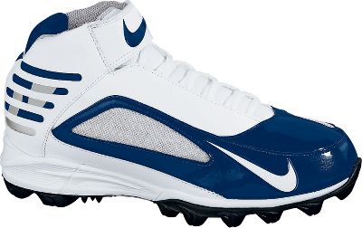 Nike LT 2.1 Shark Mid Rubber Wht/Nav Football Cleat